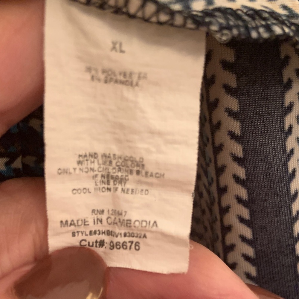 Ava & Grace Multicolor Striped Blouse - Picture 3 of 5